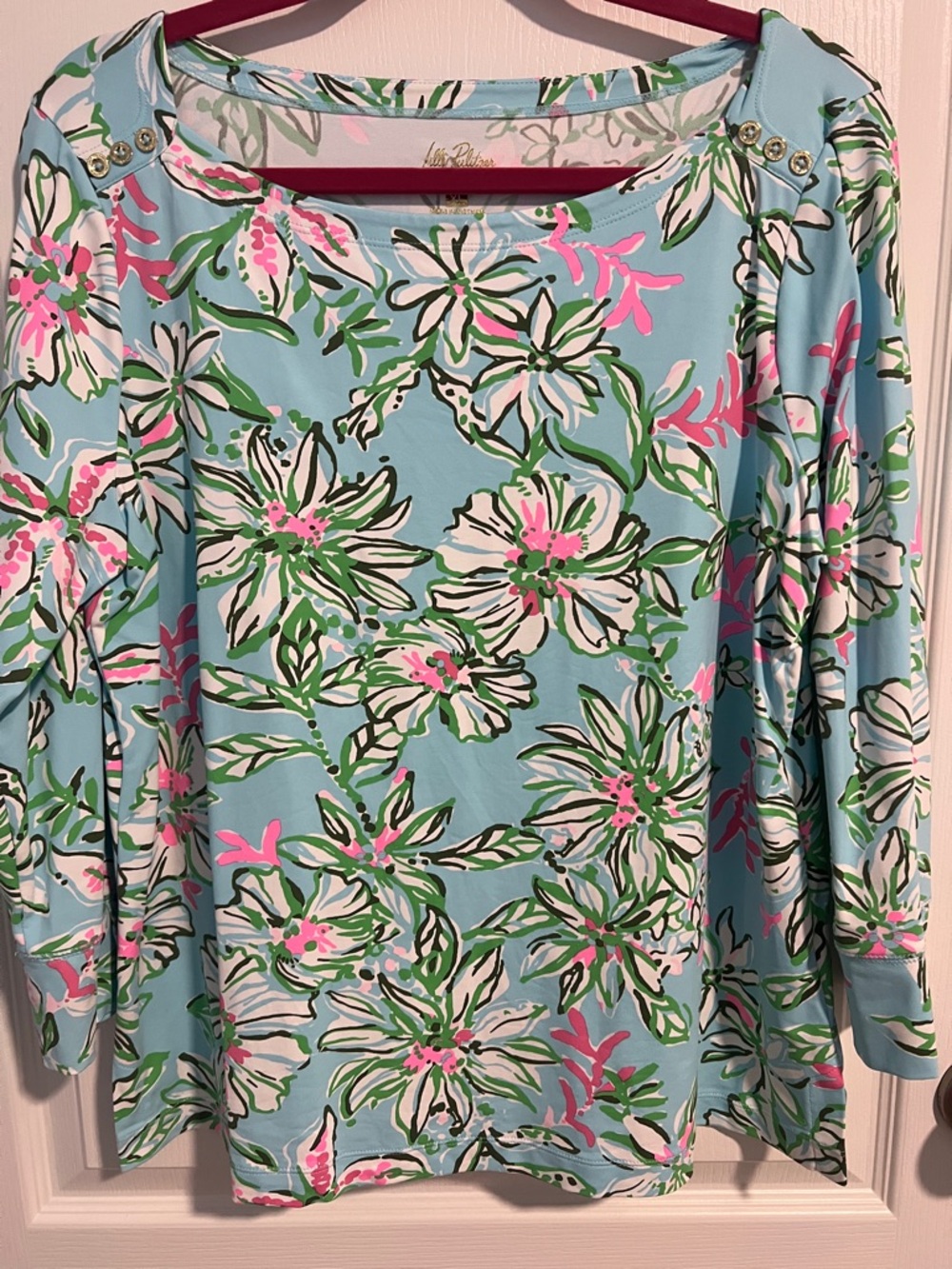 Lilly Pulitzer Chilly Lilly Top XL